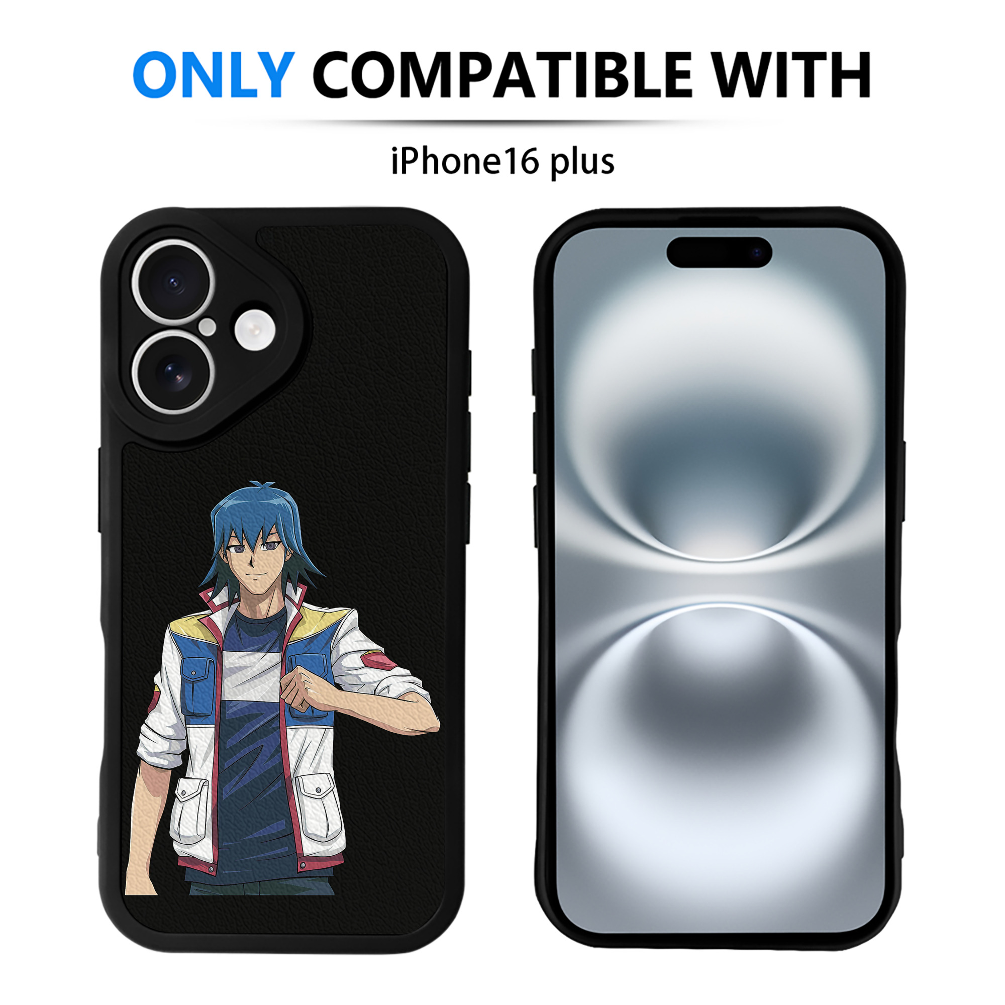 遊☆戯☆王 Yu-Gi-Oh! 【iPhone 16シリーズ対応】シリコンスマホケース（レザー調） 材質：シリコン
